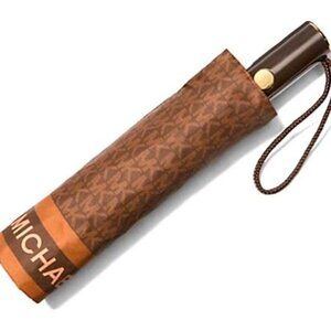 Michael Kors Accessories | Michael Kors Logo Umbrella | Color: Brown